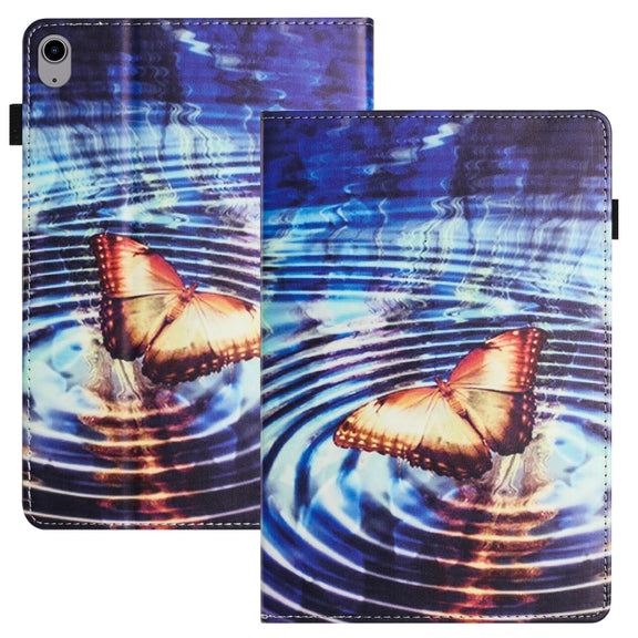 For Lenovo Tab P11 Sewing Litchi Texture Smart Leather Tablet Case(Butterfly)