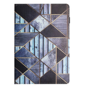 For Huawei MediaPad T5 10 Sewing Litchi Texture Smart Leather Tablet Case(Marble)