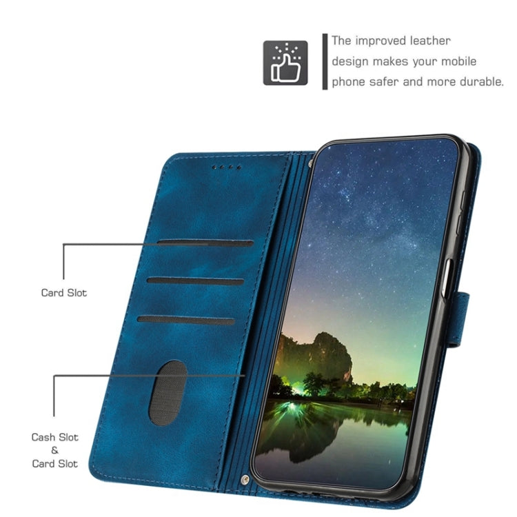 For Xiaomi 12 Pro / 12S Pro Dream Triangle Leather Phone Case with Lanyard(Blue)