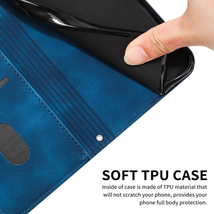 For Xiaomi 12 Pro / 12S Pro Dream Triangle Leather Phone Case with Lanyard(Blue)
