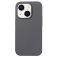 For iPhone 13 Liquid Silicone Phone Case(Charcoal Black) - iPhone 13 Cases by PMC TechLife | Online Shopping South Africa | PMC TechLife | Buy Now Pay Later Mobicred