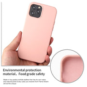 For iPhone 13 Liquid Silicone Phone Case(Berry Purple)
