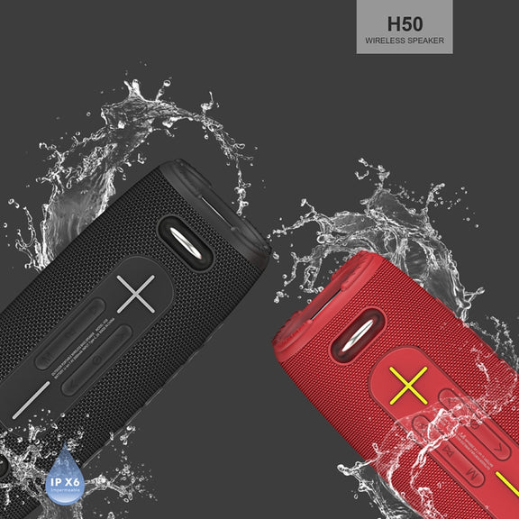 HOPESTAR H50 lPX6 Water-resistant Portable Wireless Bluetooth Speaker(Blue)