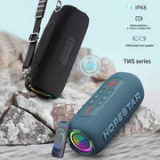 HOPESTAR P32Max 55W IPX6 Water-resistant Portable Wireless Bluetooth Speaker(Grey)