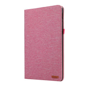 For Honor MagicPad 13 Cloth Texture Horizontal Flip PU + TPU Tablet Case(Rose Red)