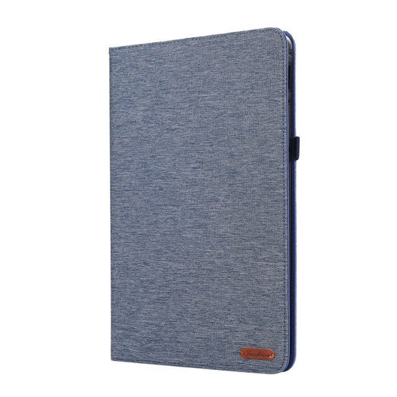 For Honor MagicPad 13 Cloth Texture Horizontal Flip PU + TPU Tablet Case(Deep Blue)