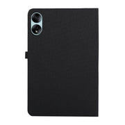 For Honor MagicPad 13 Fabric Texture Horizontal Flip Leather Tablet Case(Black)