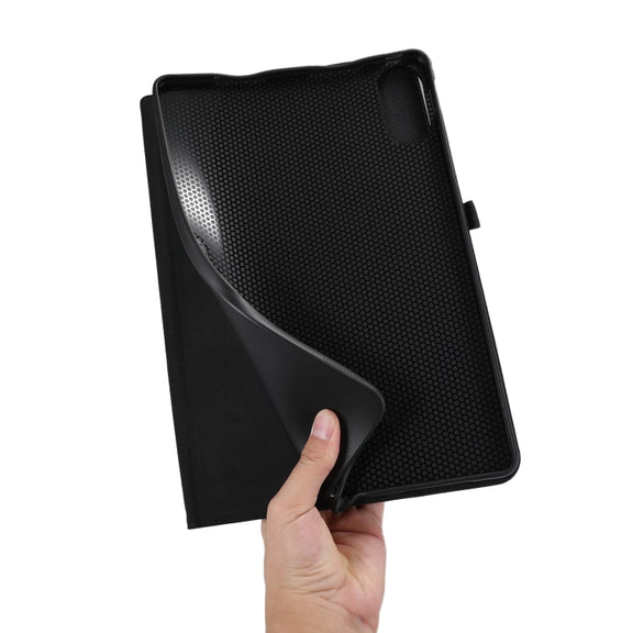For Honor MagicPad 13 Fabric Texture Horizontal Flip Leather Tablet Case(Black)