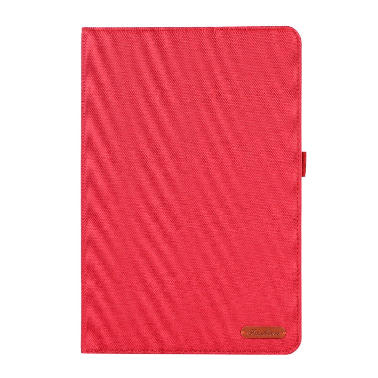 For Honor Pad GT Pro Cloth Texture Horizontal Flip PU + TPU Tablet Case(Red)