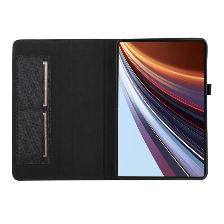 For Honor Pad GT Pro Fabric Texture Horizontal Flip Leather Tablet Case(Gray)