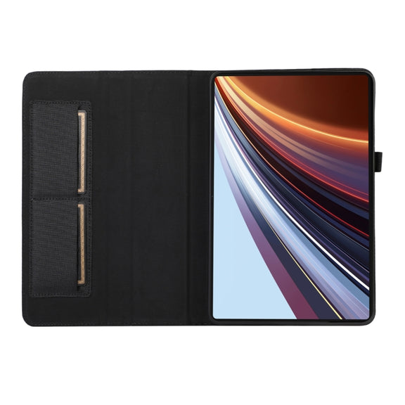 For Honor Pad GT Pro Fabric Texture Horizontal Flip Leather Tablet Case(Gray)