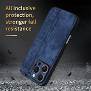 For iPhone 16 Pro Max AZNS 3D Embossed Skin Feel Phone Case(Black)