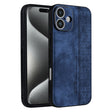 For iPhone 16 AZNS 3D Embossed Skin Feel Phone Case(Sapphire Blue) - iPhone 16 Cases by AZNS | Online Shopping South Africa | PMC TechLife | Buy Now Pay Later Mobicred