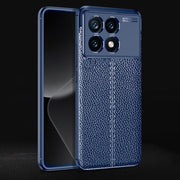 For Xiaomi Redmi K70 Pro Litchi Texture Shockproof TPU Phone Case(Blue)