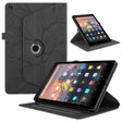 For Amazon Kindle Fire HD8 2015-2019 Tree Life Embossed Rotation Leather Tablet Case(Black) - free shipping - PMC TechLife - Order now!