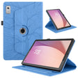 For Lenovo Tab M9 Tree Life Embossed Rotation Leather Tablet Case(Blue) - Lenovo by PMC TechLife | Online Shopping South Africa | PMC TechLife | Buy Now Pay Later Mobicred