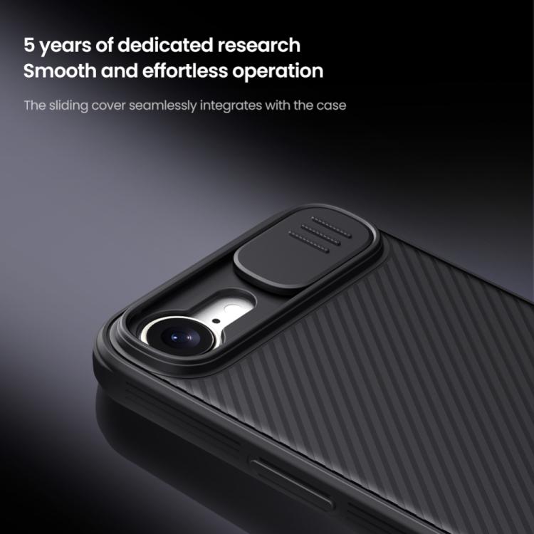 For iPhone 16e NILLKIN CamShield Pro PC Phone Case(Blue)