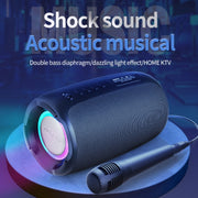 Zealot S61 IPX6 Water-resistant Portable Wireless Bluetooth Speaker(Black)