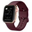 For Apple Watch Ultra 49mm Pin Buckle Silicone Watch Band(Wine Red) - free shipping - PMC TechLife - Order now!