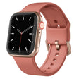For Apple Watch SE 2022 44mm Pin Buckle Silicone Watch Band(Coral) - free shipping - PMC TechLife - Order now!