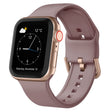 For Apple Watch Series 6 44mm Pin Buckle Silicone Watch Band(Smoked Purple) - free shipping - PMC TechLife - Order now!