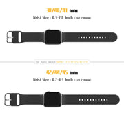 For Apple Watch 38mm Pin Buckle Silicone Watch Band(Light Grey)