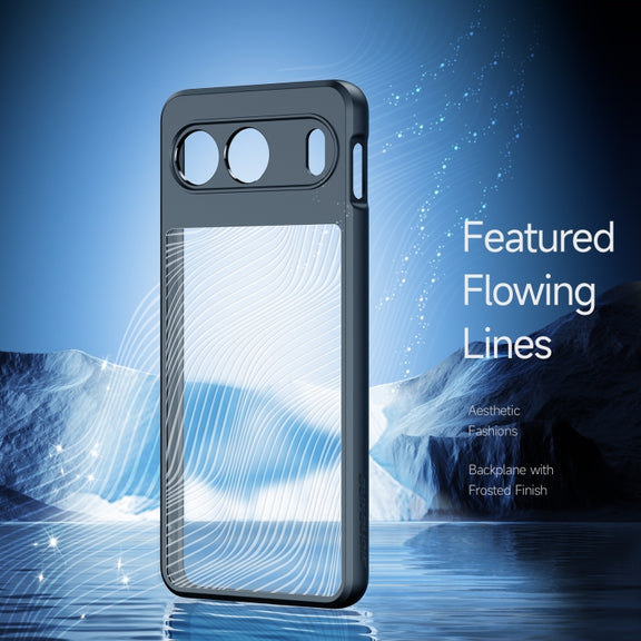 For OnePlus Nord 4 DUX DUCIS Aimo Series TPU + PC Frosted Feel Phone Case(Black)