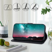 For Google Pixel 9 Pro Skin Feeling Oil Leather Texture PU + TPU Phone Case(Black)
