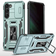 For Samsung Galaxy S24+ 5G Armor PC + TPU Camera Shield Phone Case(Alpine Green) - Galaxy S24+ 5G Cases by PMC TechLife | Online Shopping South Africa | PMC TechLife