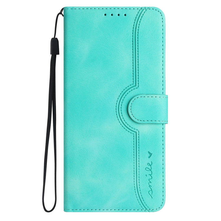For Huawei Pura 70 Pro/70 Pro+ Heart Pattern Skin Feel Leather Phone Case(Light Blue)