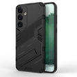 For Samsung Galaxy S24+ 5G Punk Armor 2 in 1 PC + TPU Shockproof Phone Case with Invisible Holder(Black) - Galaxy S24+ 5G Cases by PMC TechLife | Online Shopping South Africa | PMC TechLife
