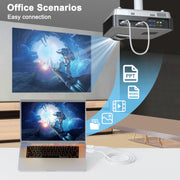 THT-020-08 4 in 1 HDMI Transmitter Wireless Screen Sharer Set(White)