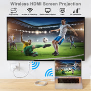 THT-020-8-1 4 in 1 HDMI Transmitter Wireless Screen Sharer Set(White)