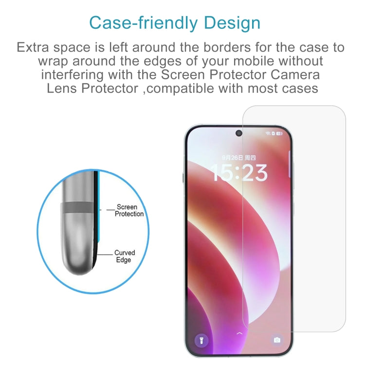 For OPPO Find X8 10pcs 0.26mm 9H 2.5D Tempered Glass Film
