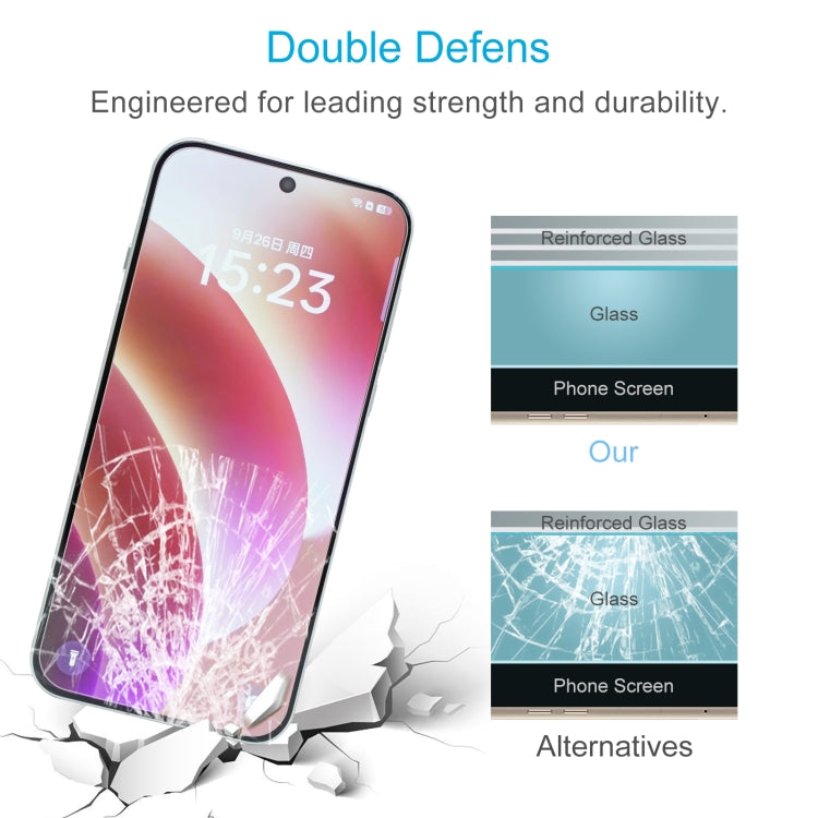 For OPPO Find X8 10pcs 0.26mm 9H 2.5D Tempered Glass Film