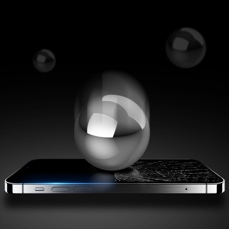 For iPhone 15 Pro 10pcs DUX DUCIS 0.33mm 9H Medium Alumina Tempered Glass Film
