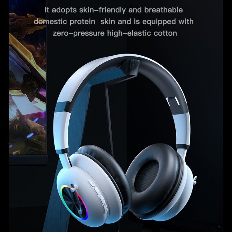 T&G KE-29 Foldable Wireless Headset with Microphone(Blue)