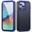 For iPhone 15 Pro Max Life Waterproof Rugged Phone Case(Dark Blue + Royal Blue) - iPhone 15 Pro Max Cases by PMC TechLife | Online Shopping South Africa | PMC TechLife