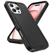 For iPhone 16 Pro Life Water-resistant Rugged Phone Case(Black)