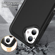 For iPhone 16 Life Water-resistant Rugged Phone Case(Black)