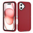 For iPhone 16 Life Waterproof Rugged Phone Case(Red + Black) - iPhone 16 Cases by PMC TechLife | Online Shopping South Africa | PMC TechLife | Buy Now Pay Later Mobicred