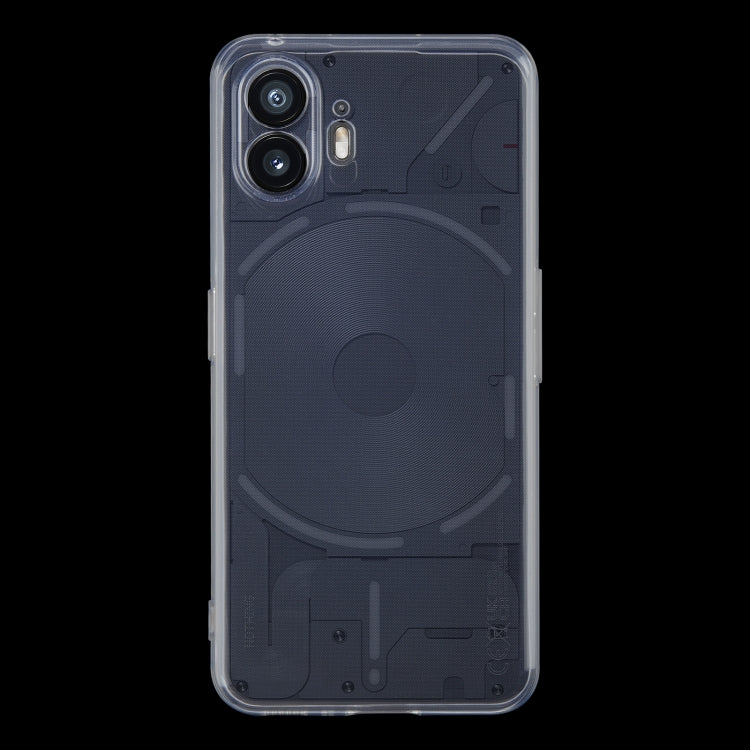 For Nothing Phone 2 Ultra-thin Transparent TPU Phone Case