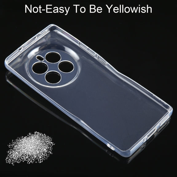 For Realme GT5 Pro Ultra-thin Transparent TPU Phone Case