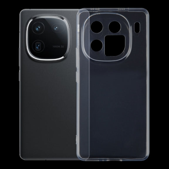 For vivo iQOO 12 Ultra-thin Transparent TPU Phone Case