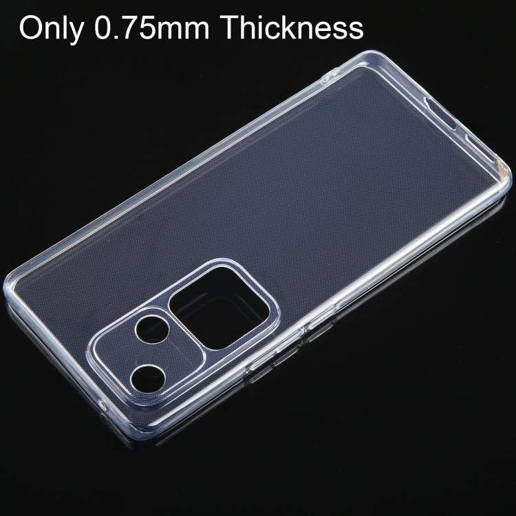 For vivo S18 Ultra-thin Transparent TPU Phone Case
