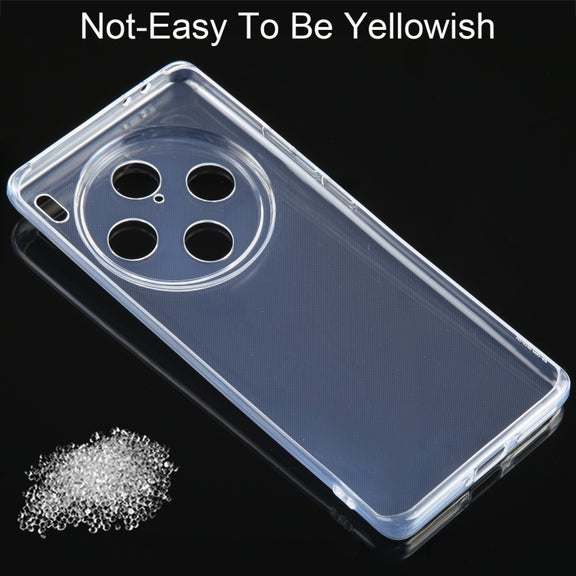 For vivo X100 Pro Ultra-thin Transparent TPU Phone Case