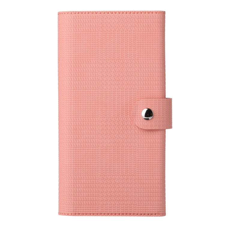 For iPhone 15 Plus ViLi GHB Series MagSafe Magnetic Zipper Leather Phone Case(Pink)