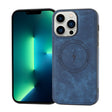 For iPhone 13 Pro Side PU Hybrid TPU Magsafe Phone Case(Blue) - iPhone 13 Pro Cases by PMC TechLife | Online Shopping South Africa | PMC TechLife | Buy Now Pay Later Mobicred