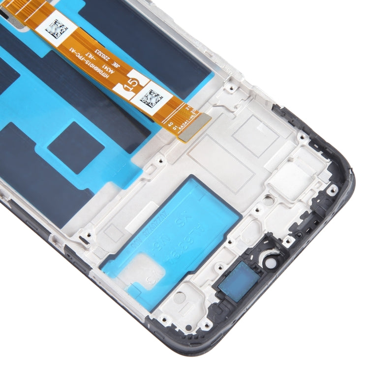 For OPPO A1x OEM LCD Screen Digitizer Full Assembly with Frame