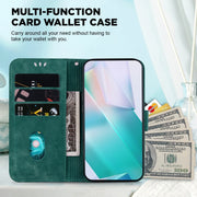For Google Pixel 9 Little Tiger Embossed Leather Phone Case(Green)